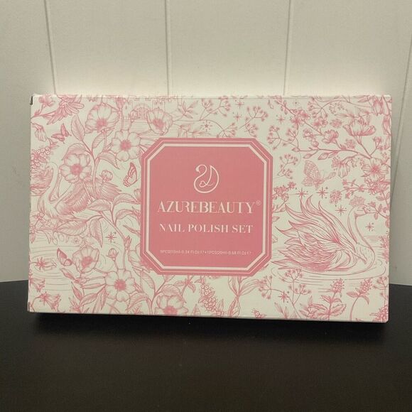 Brand New Azure Beauty 10 Piece Nail Polish Set Multi Colored With Box - Picture 1 of 8